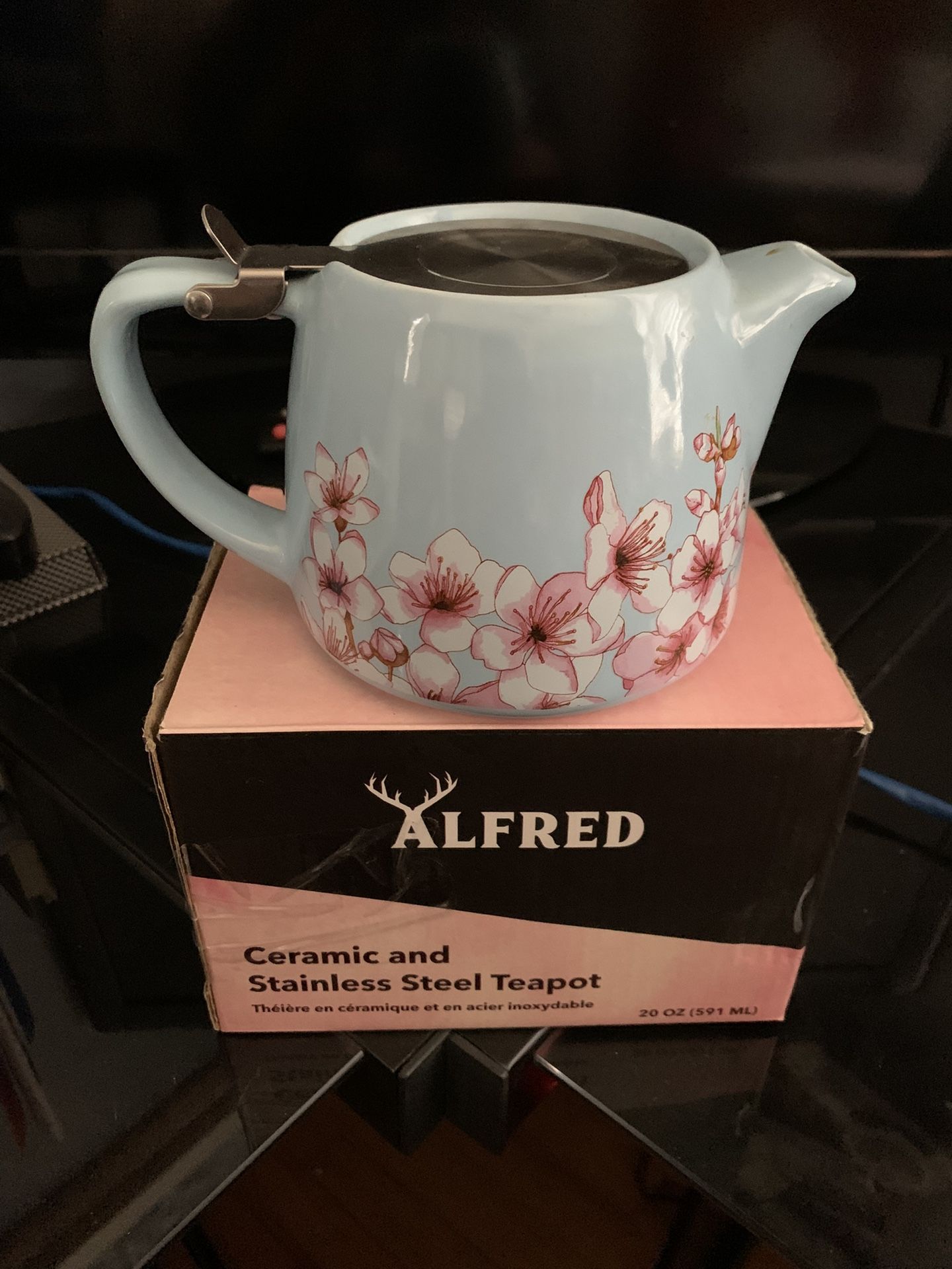 Alfred Ceramic & Stainless Steel Teapot