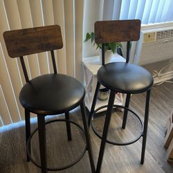 Bar Stools (Set Of 2) 