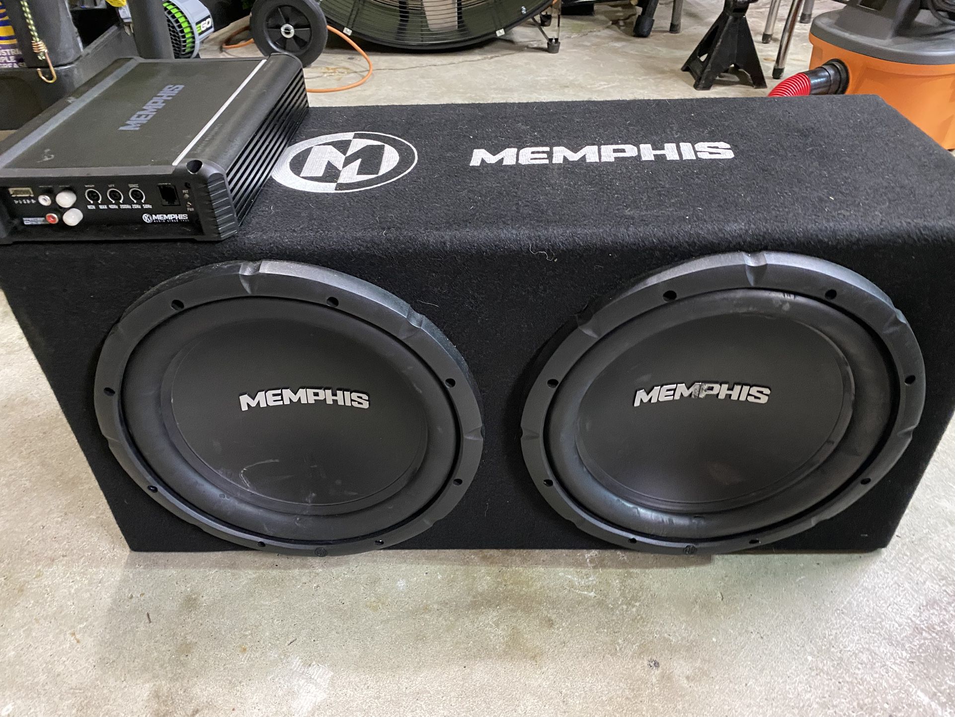 Memphis Audio 12” Subs and Amp