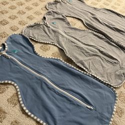 Love To dream Swaddles Set Of 3 Like New 