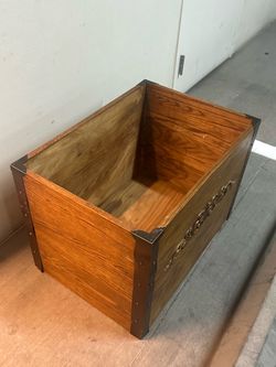 Handmade Solid oak furniture box