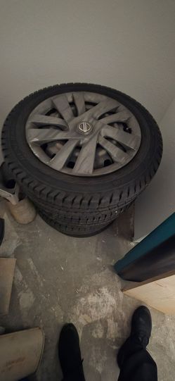 Brand new tires with used rims 185/60 R15 C