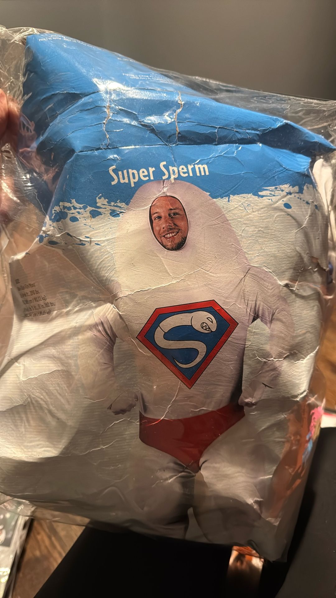Adult Costume Super Sperm