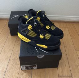 Jordan 4 Retro Thunder Sz 7y/8.5w