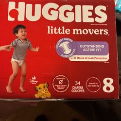 Huggies Diapers Size 8