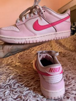 Pink Nike Low Dunks