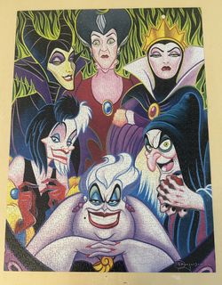 Vintage Disney Fine Art “Misleading Ladies” 1000 Piece Jigsaw Puzzle