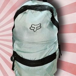 Fox Racing Backpack – Grayish Green Logo Gear Bag