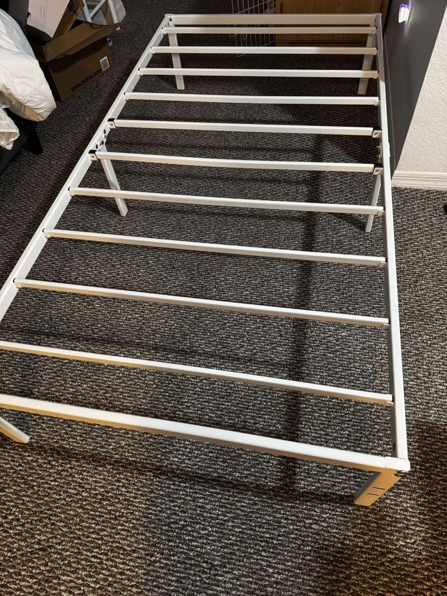 White Twin Bed Frame