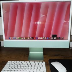 Apple iMac 24-inch (M1, 2021) - 8GB RAM:All-in-One Desktop
