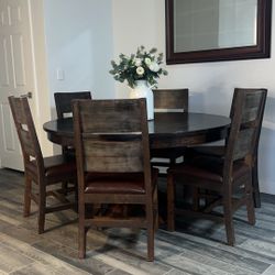 Dinning Set Table & 6 Chairs 