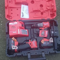 Milwaukee M18 Fuel Impact Combo Firm Price Thanks 