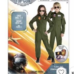 Costume !! TOP GUN MAVERICK✈️  Size Small 4-6 Like Brand New 