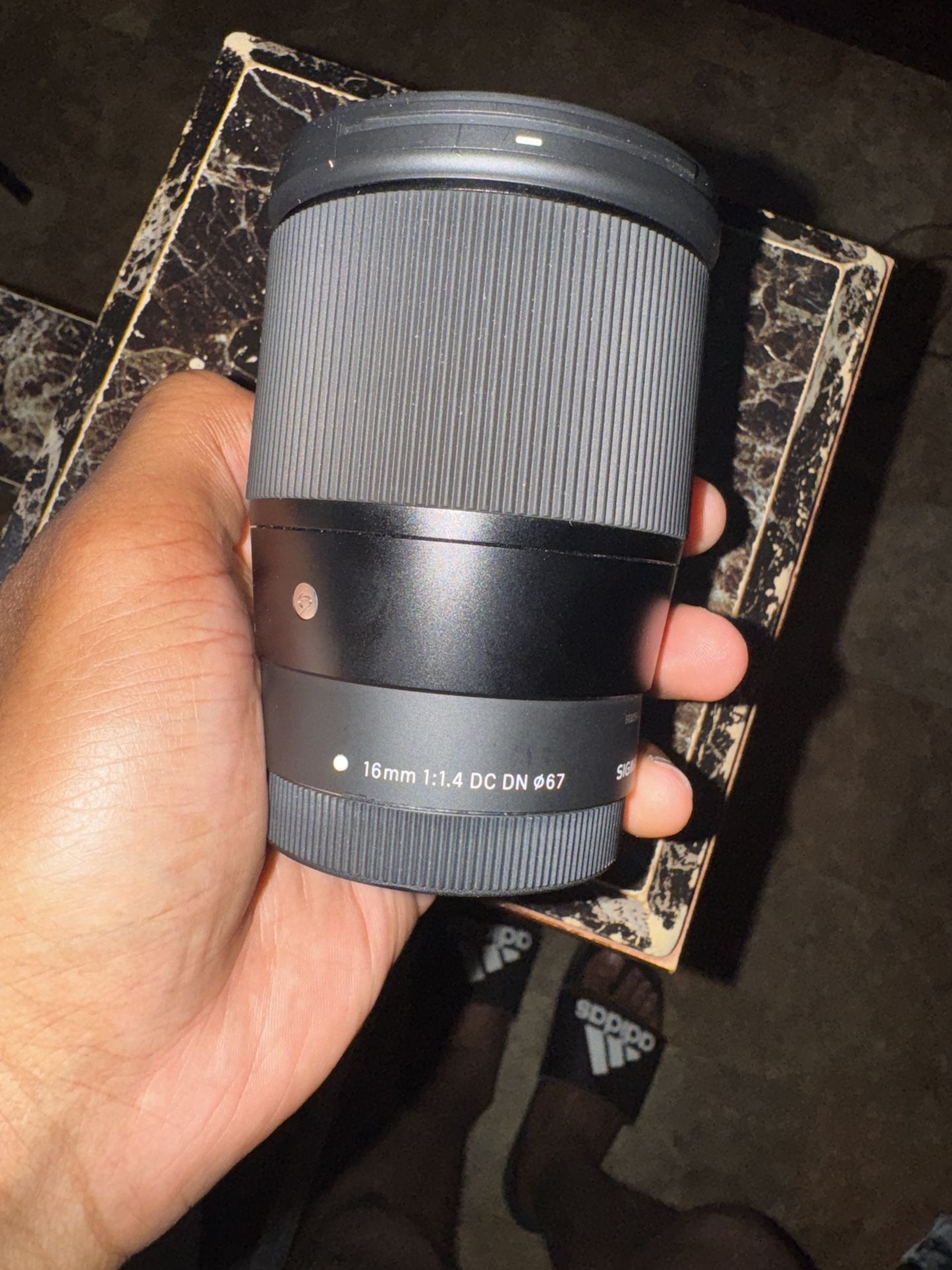 Sigma 16 mm Lens
