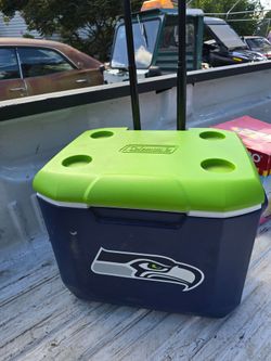 Coleman Seahawks Rolling Cooler
