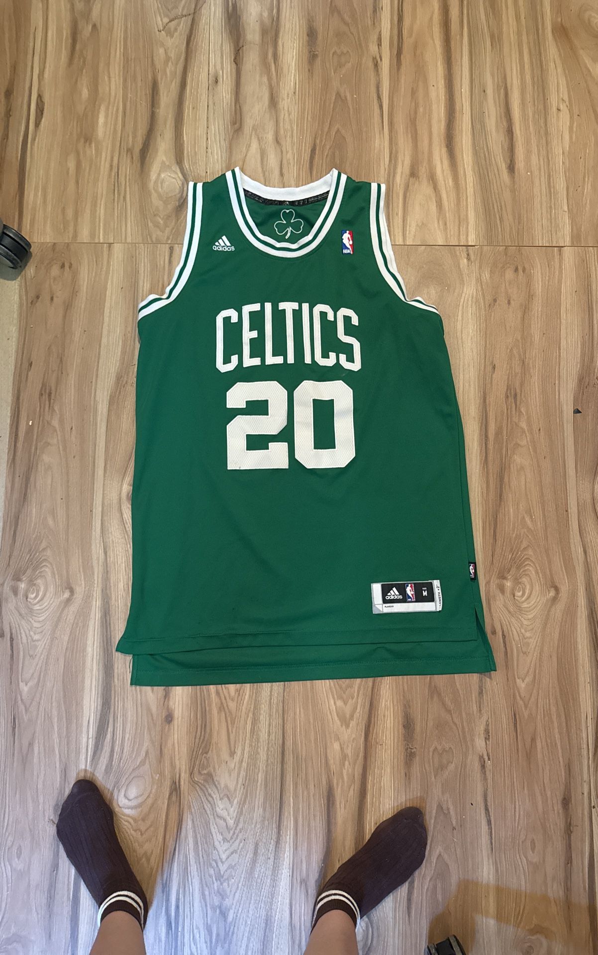 Adidas Ray Allen #20 Boston Celtics Swingman Jersey Green M NBA