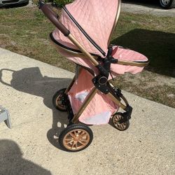 Huber  Hole Baby Stroller Easy Fold  Very Expensive