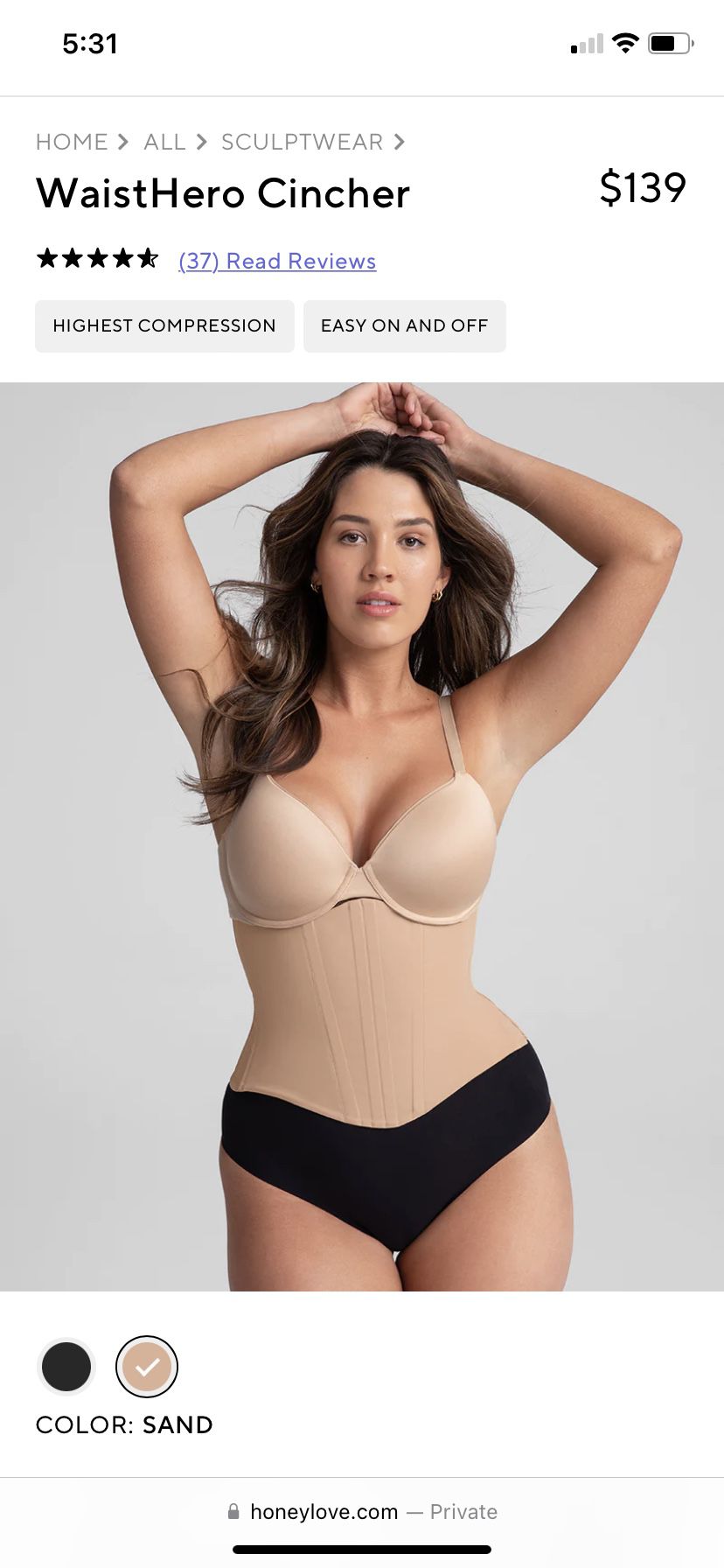 Honeylove Shapewear - Size Small for Sale in Tucson, AZ - OfferUp