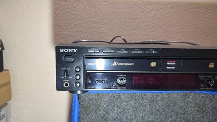 Sony rcd-w500c cd  5 cd changer recorder