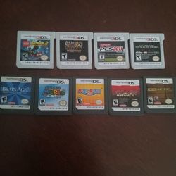 Nintendo 3Ds And DS Games 