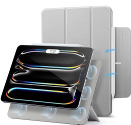 Case for iPad Pro 13 Inch (M5/M4) 2025/2024, Slim Trifold Stand with Pencil Hold