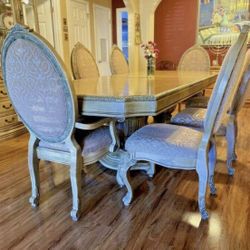 AICO By Michael Amini LA FRANCAISE Dinning Set - Table / 6 chairs