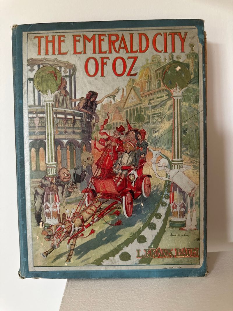Incredible FIRST EDITION Emerald City Of Oz; L Frank Baum, 1910 First Printing