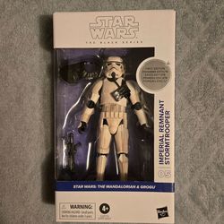 *Rare* Star Wars Black Series The Mandalorian and Grogu First Edition Imperial Remnant Stormtrooper