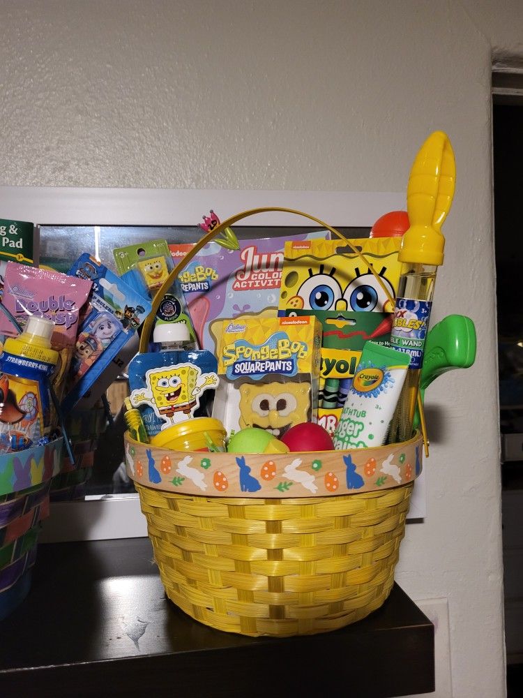SpongeBob Easter Baskets