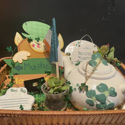 St. Patrick’s Day gift basket