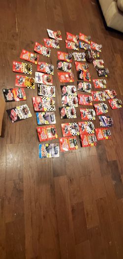 A4 lot of collectible toy race cars NASCAR