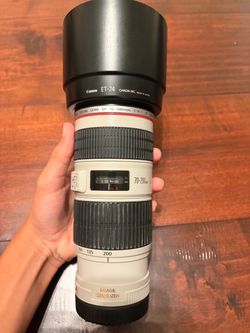 Canon telephoto lens