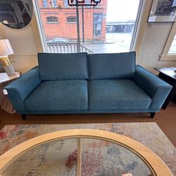 Teal Mod Sofa