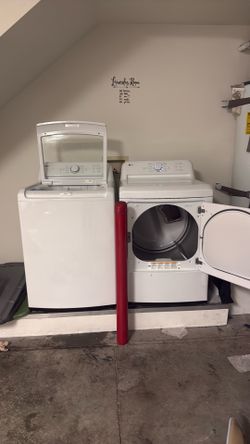 Lg washer and dryer set