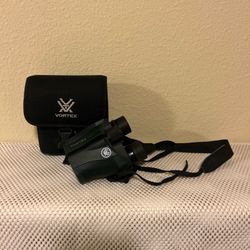 "Vortex Vanquish" 10x26 Hunting Binoculars Green with Original Case Hike Camp