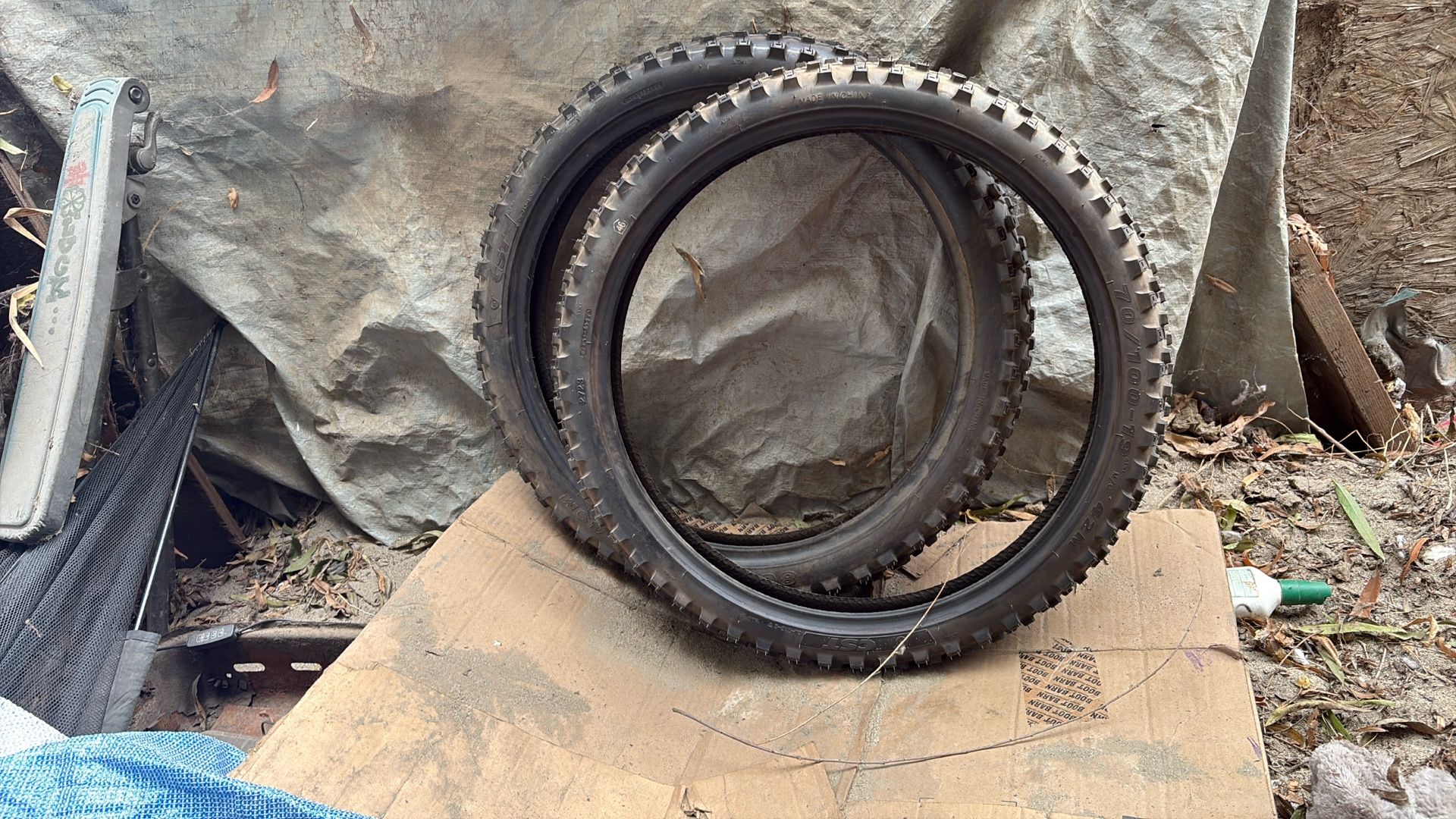 NEW CST 80/100-19 And  70/100-19 Dirt Bike Tires – Never Used – $100 OBO (First $60 takes both!)