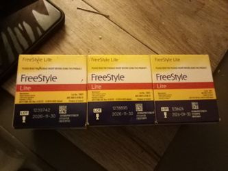 Freestyle lite test strips