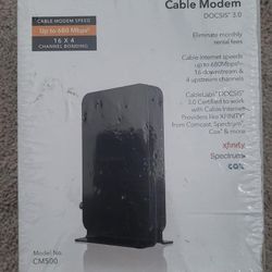 NETGEAR CM500 cable modem (New and Unopened)