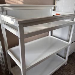 White Changing Table 
