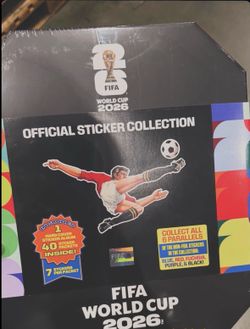 2026 Panini Soccer FIFA World Cup Sticker Stadium Box Costco Exclusive HardCover