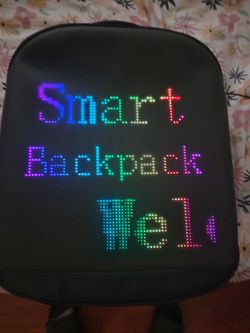 LED LCD  SMART BACKPACK