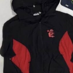 Hellstar Track Zip-Up Jacket (Negotiable)