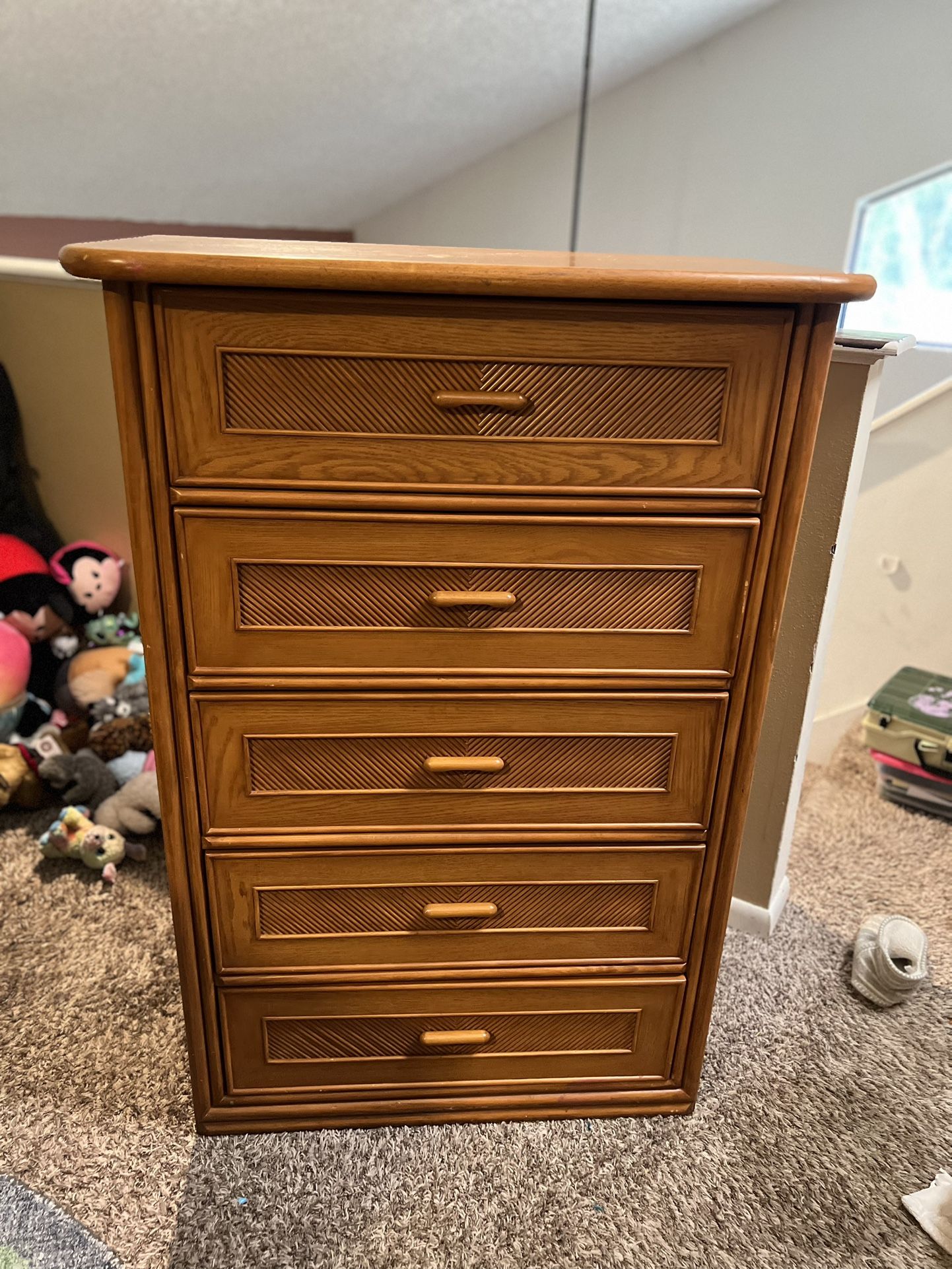 Queen bedroom set Real Wood