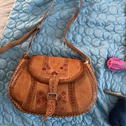 Mexican Leather Purse New Never Used