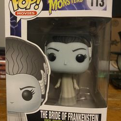 Universal Monsters Bride Of Frankenstein Funko Pop New