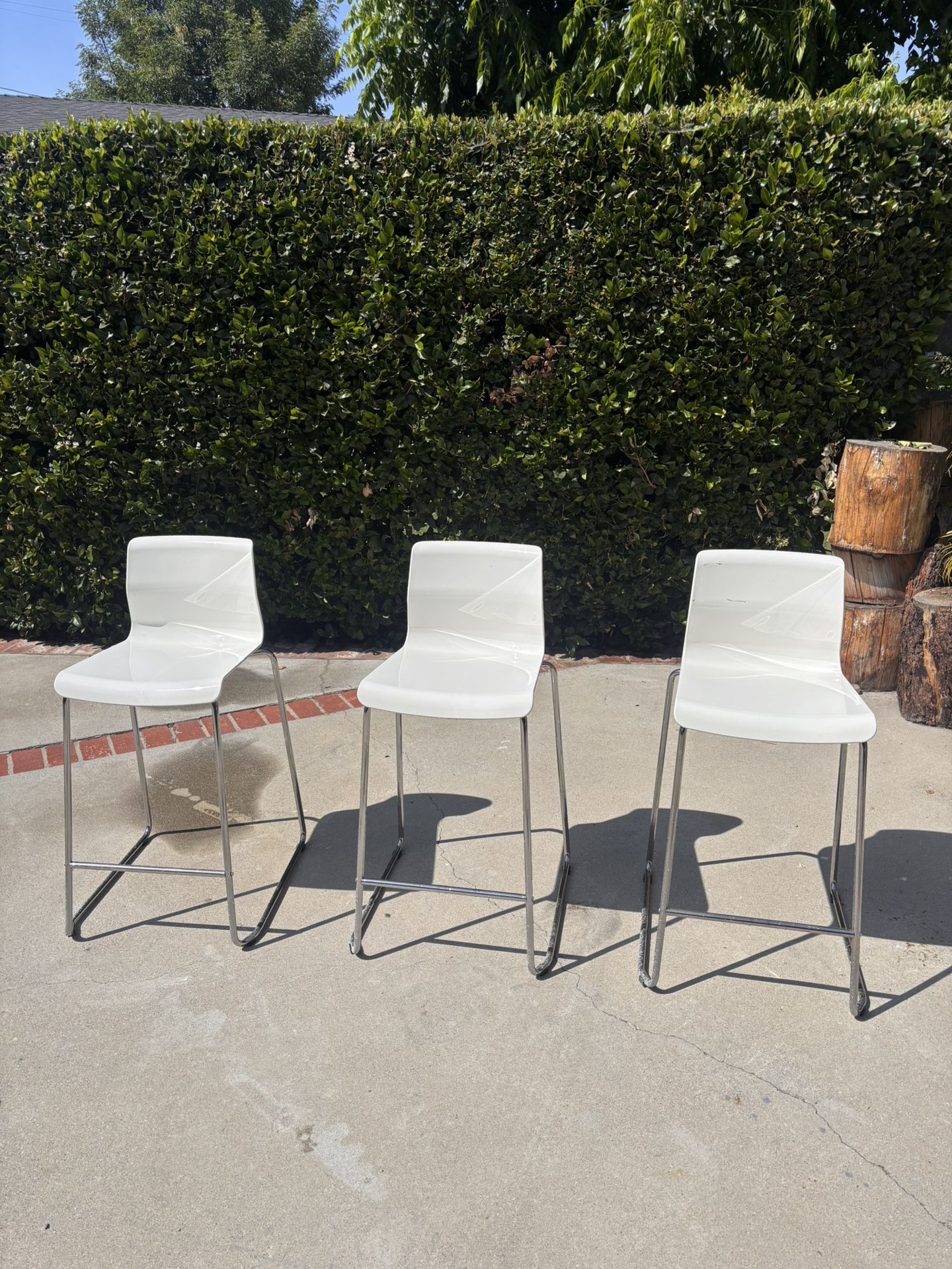 White Bar Stools