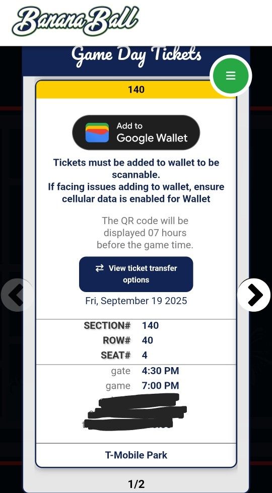 Savannah Bananas Tickets