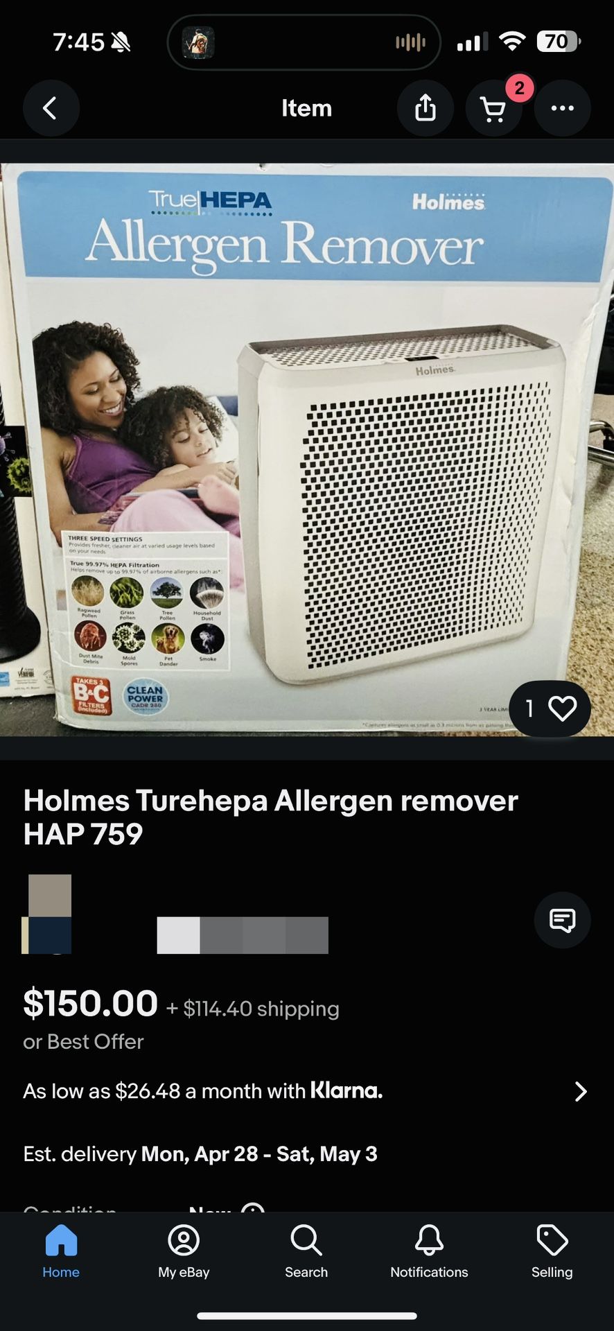Air Purifier 