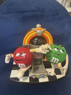 Vintage 1990s M&M Rockin’ Roll Juke Box Candy Dispenser