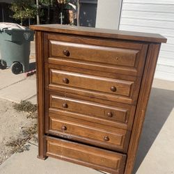 Solid Wood Dresser (Heavy)